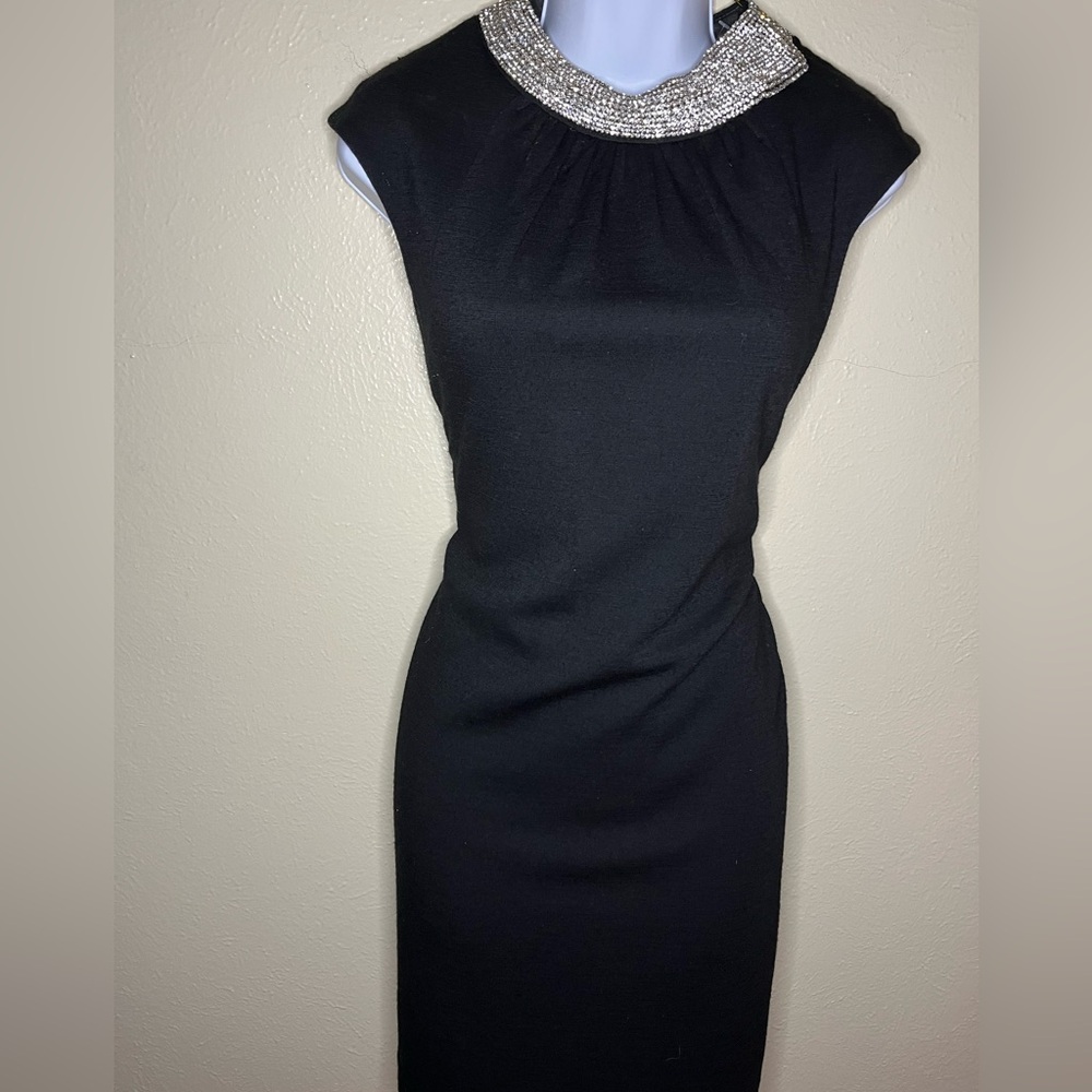 Milly of New York crystal collar dress seen on Blair waldorf size small - Picture 9 of 10